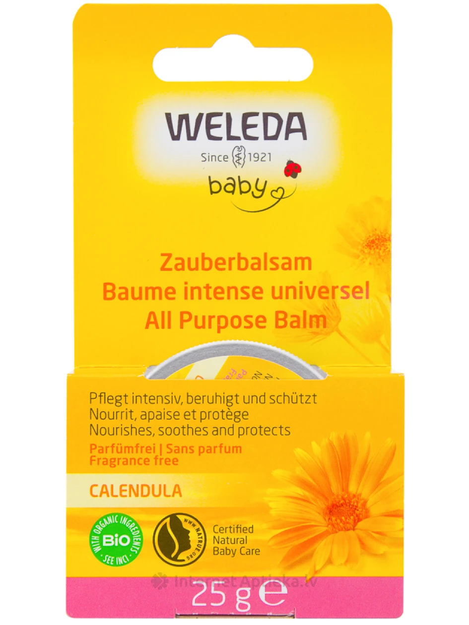 Weleda universāls balzams ar kliņģerītēm, 25 ml | internetaptieka.lv