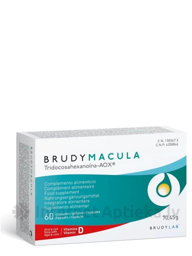 BRUDY MACULA kapslid, 60 tk. | internetaptieka.lv