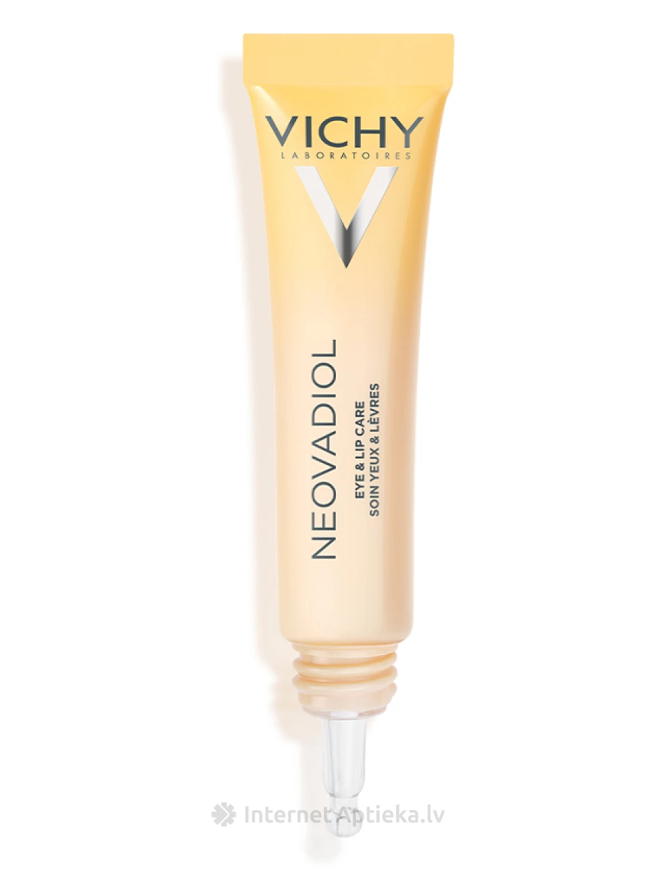 Vichy neovadiol koriģējošs pretgrumbu krēms ādai ap acīm un lūpām, 15 ml | internetaptieka.lv