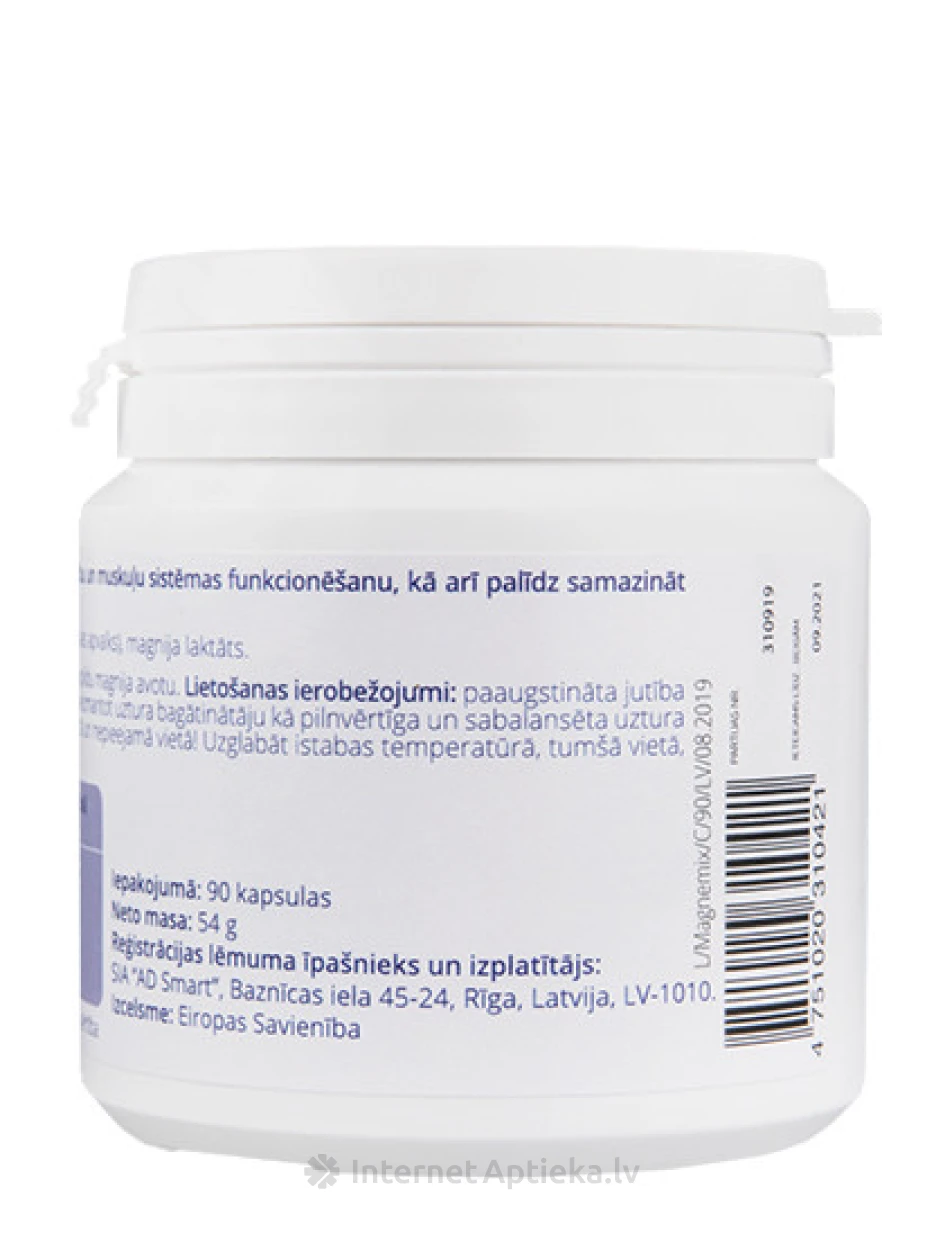 Magnemix, 90 kapslit | internetaptieka.lv