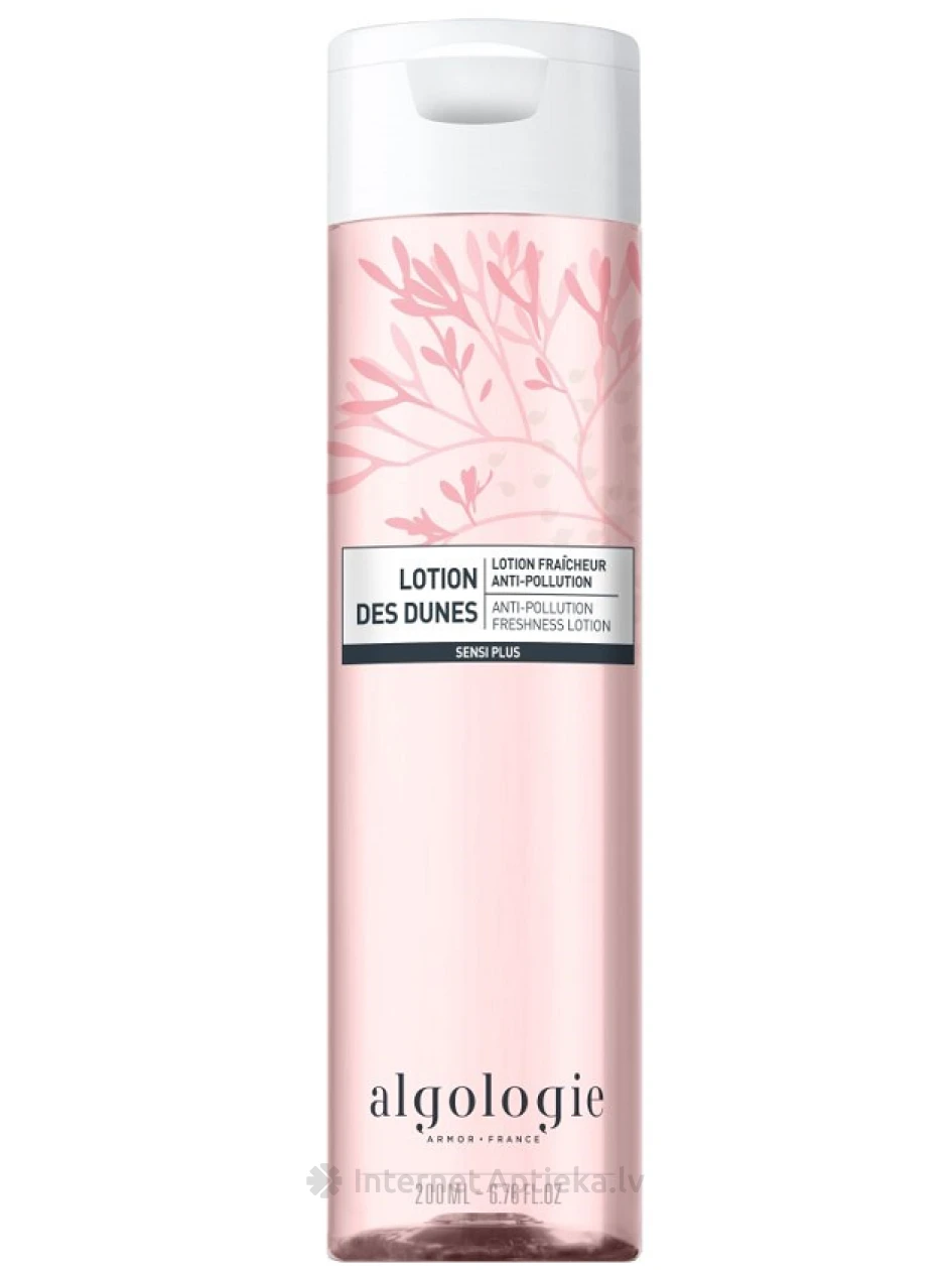 ALGOLOGIE SENSI PLUS Anti-Pollution Freshness лосьон для лица, 200 мл | internetaptieka.lv