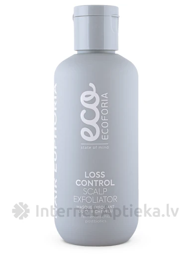 ECOFORIA Loss Control galvas ādas pīlings, 200 ml | internetaptieka.lv