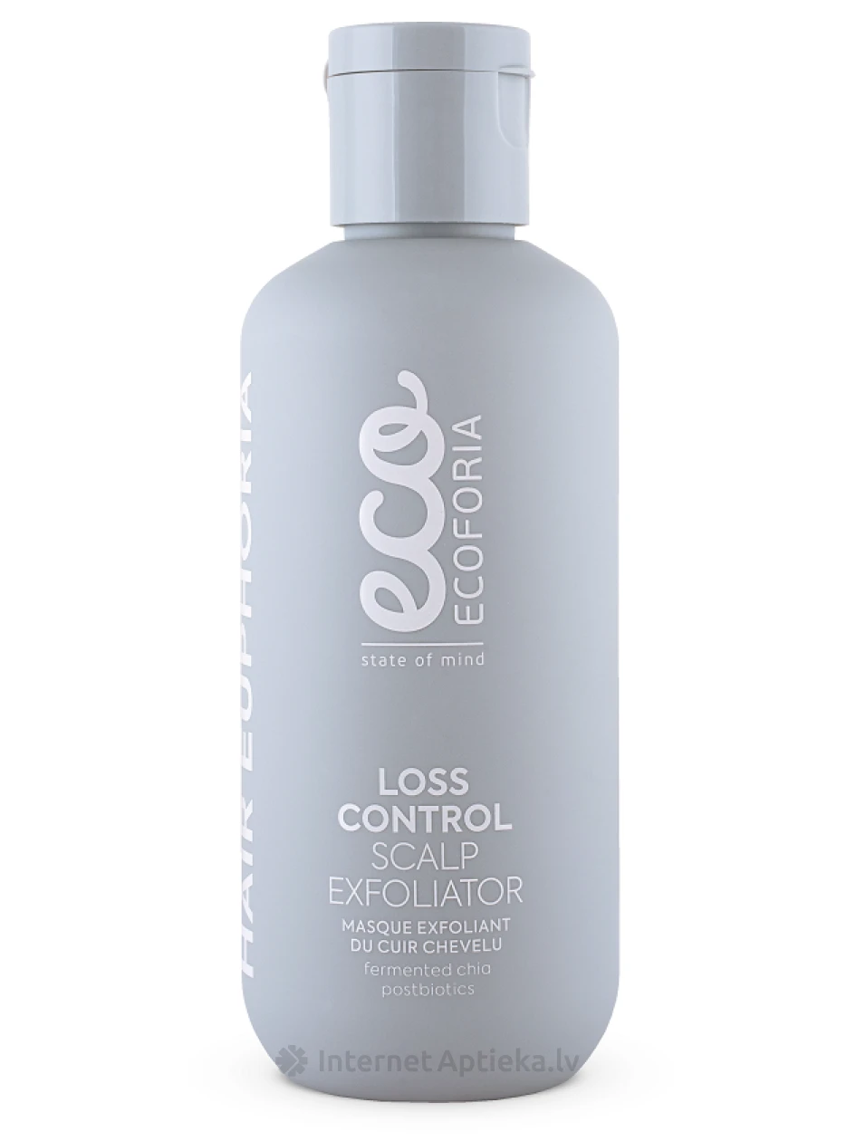 ECOFORIA Loss Control galvas ādas pīlings, 200 ml | internetaptieka.lv