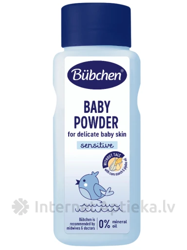 Bubchen Sensitive Детская присыпка, 80 г | internetaptieka.lv