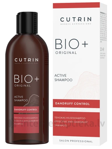 CUTRIN BIO+ Originals Aktiivne šampoon, 200 ml | internetaptieka.lv