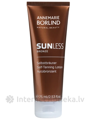 Annemarie Borlind BRONZE sauļošanās losjons, 75 ml | internetaptieka.lv