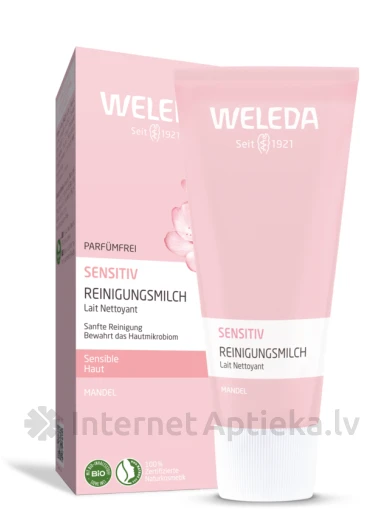 Weleda Sensitiv Bio-Mandel maigi attīrošs līdzeklis, 75 ml | internetaptieka.lv