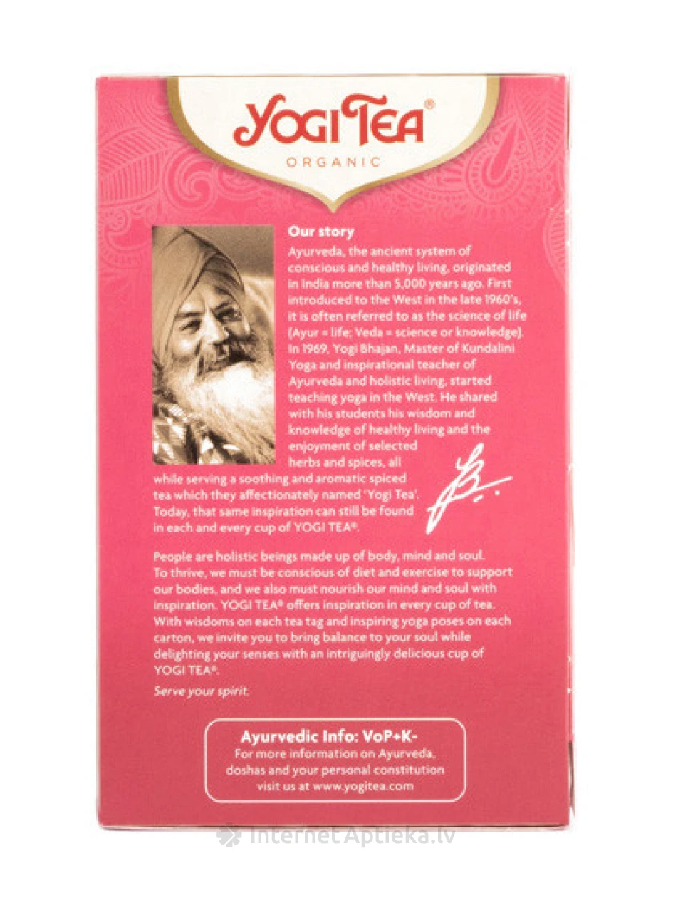 Tēja Yogi Womens, 30.6 g | internetaptieka.lv