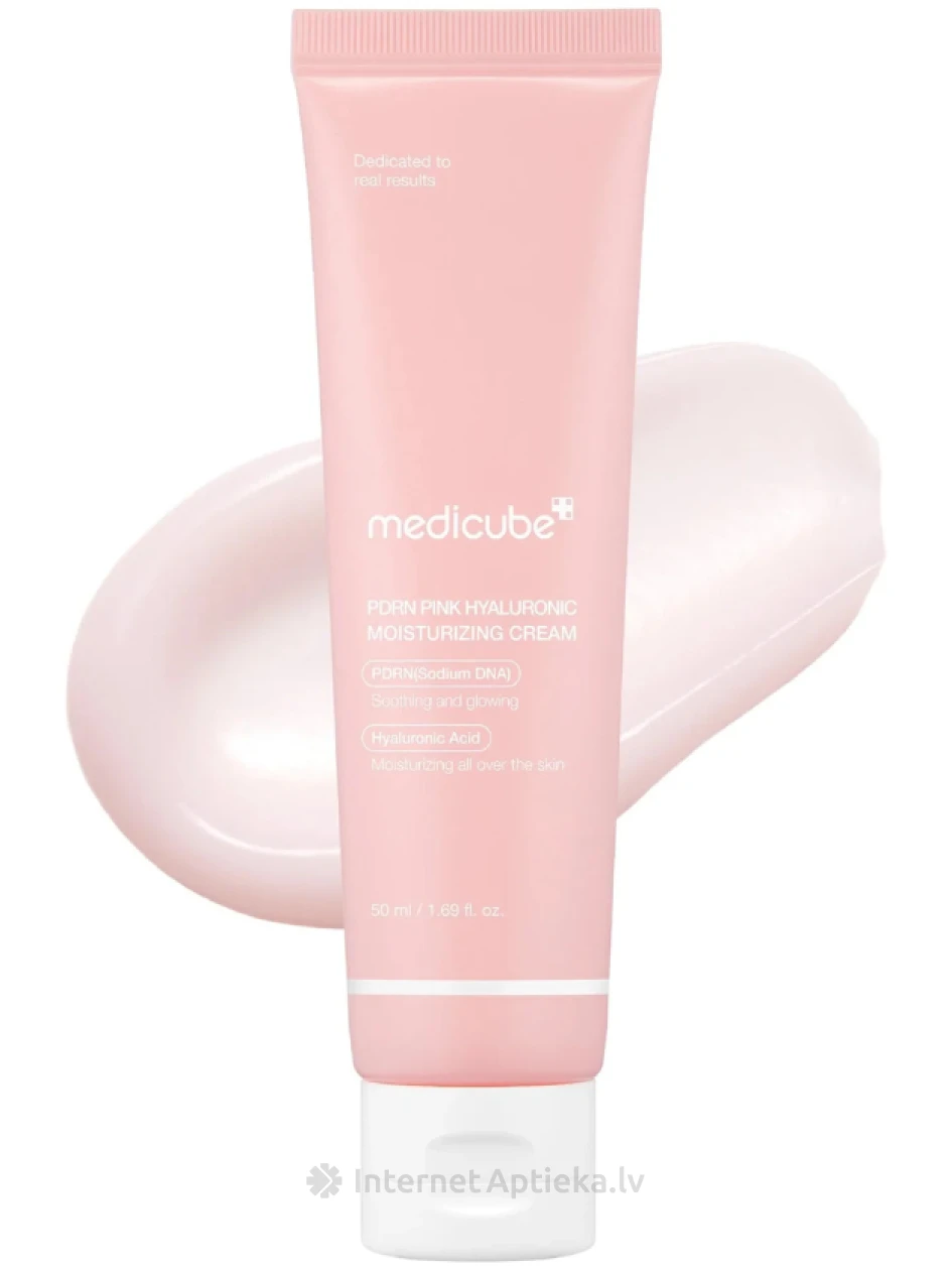 Medicube PDRN Pink Hyaluronic sügavniisutav näokreem, 50 ml | internetaptieka.lv