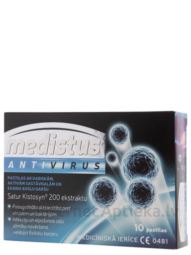 Medistus viirusetõrje, 10 pastilli | internetaptieka.lv