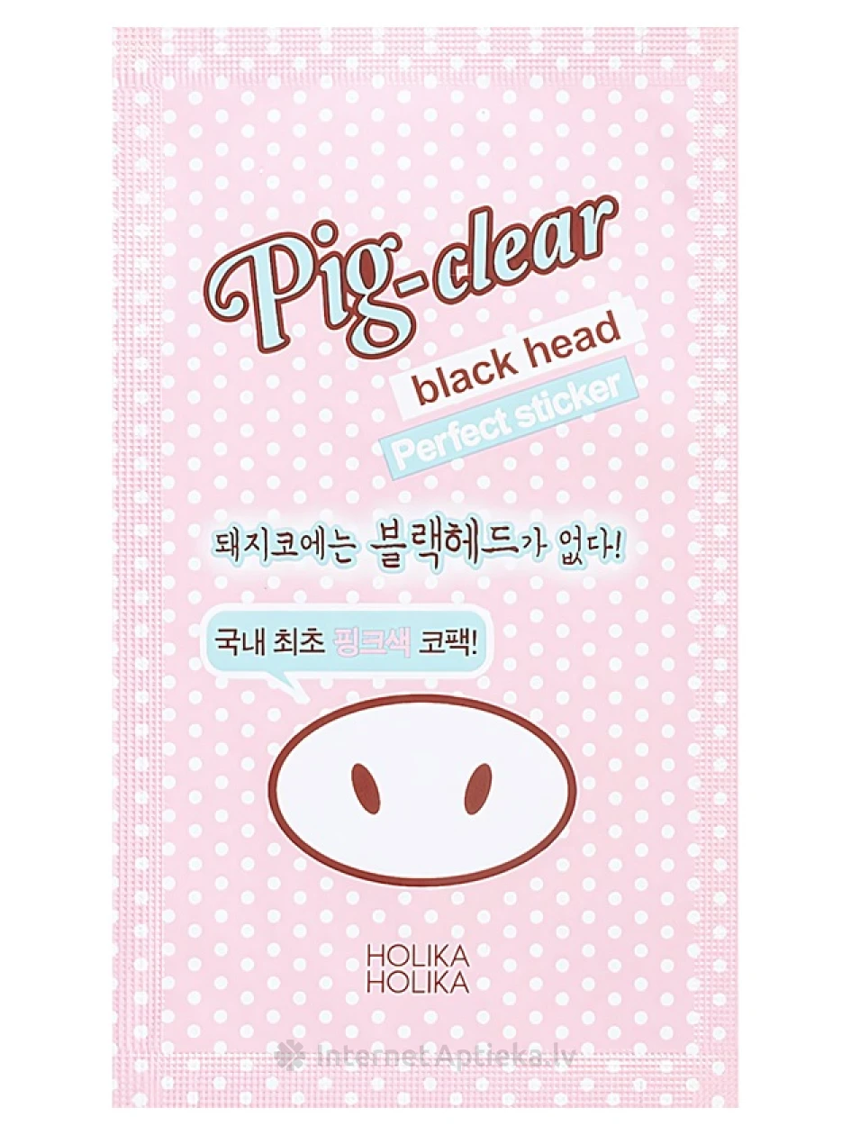 Holika Holika Pig Nose Clear Blackhead очищающий пластырь, 1 шт. | internetaptieka.lv