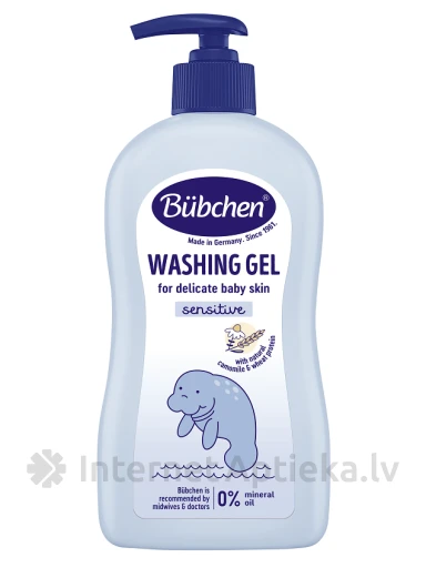 Bubchen gels zīdaiņu mazgāšanai, 400 ml | internetaptieka.lv