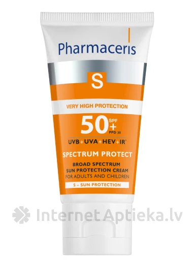 Pharmaceris S-Spectrum Protect SPF50+ kaitsekreem, 50 ml | internetaptieka.lv