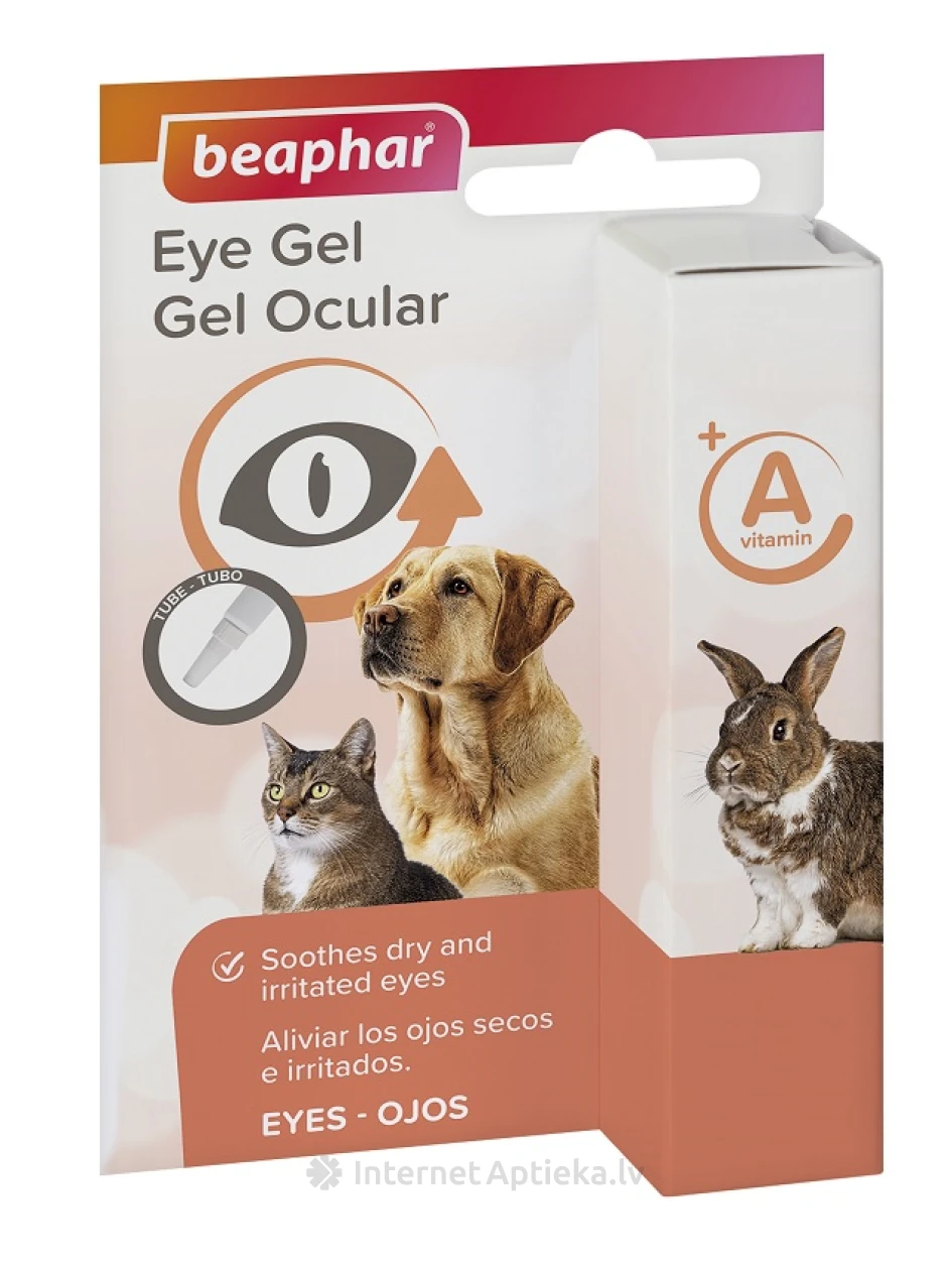 Beaphar Eye gel Līdzeklis dzīvnieku acu kopšanai, 5 ml | internetaptieka.lv