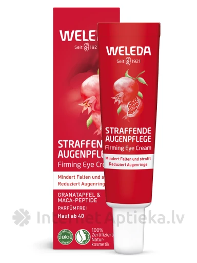 Weleda Pomegranat+Maca pinguldav silmakreem, 12 ml | internetaptieka.lv