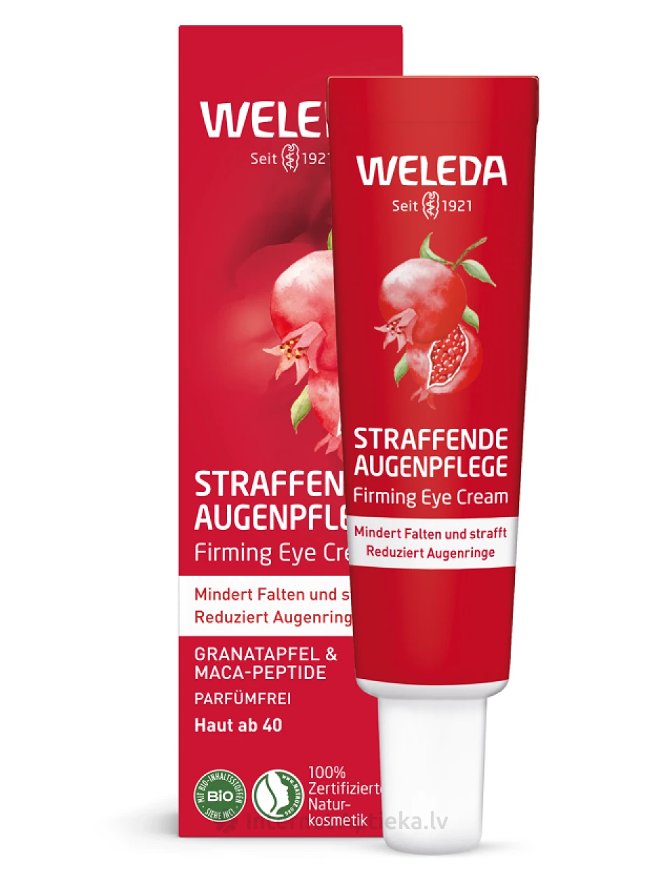 Weleda Pomegranat+Maca nostiprinošs acu krēms, 12 ml | internetaptieka.lv