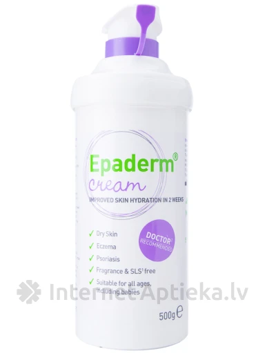 EPADERM крем, 500 г | internetaptieka.lv