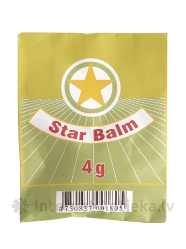 Бальзам Star Balm (Звездочка), 4 г | internetaptieka.lv