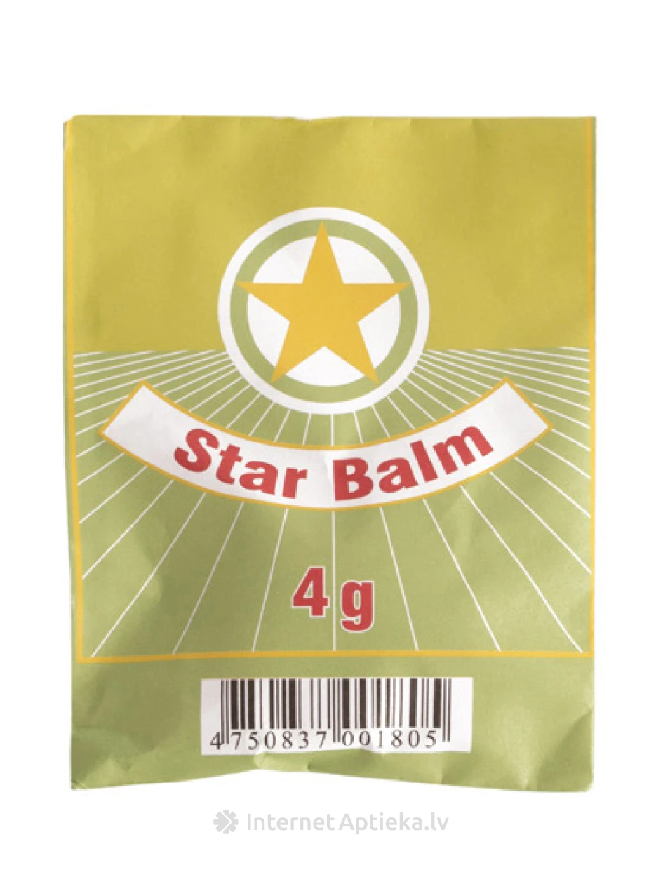 Balzams Star Balm (Zvaigznīte), 4 g | internetaptieka.lv
