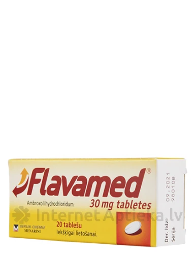 Flavamed 30 mg, 20  tabletes | internetaptieka.lv