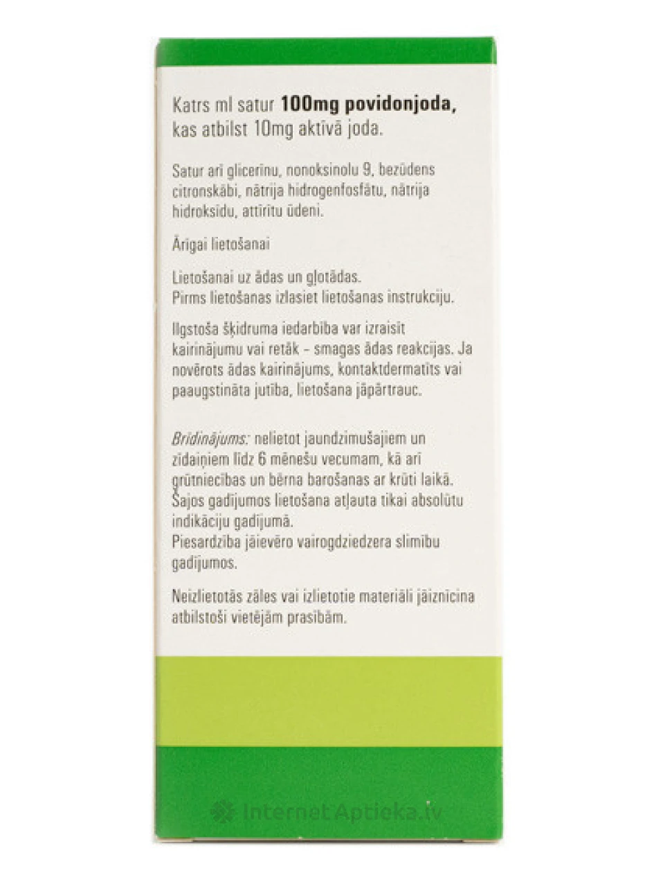 Betadiini 10% lahus | internetaptieka.lv
