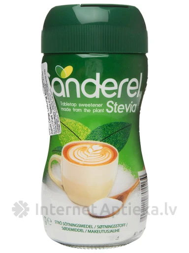 Canderel Stevia Подсластитель, порошок, 40 г | internetaptieka.lv