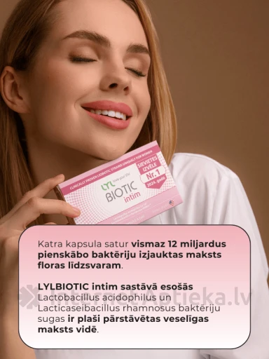 LYL BIOTIC intim, 15 капсул | internetaptieka.lv