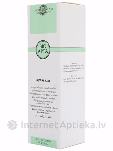 Bioapta Aptaskin mazgāšanas līdzeklis ikdienas higiēnai, 200 ml | internetaptieka.lv