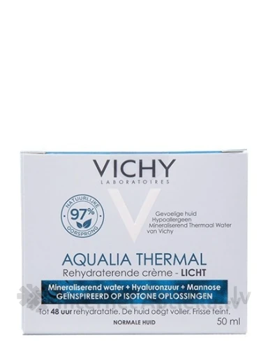 Vichy Aqualia Thermal Light mitrinošs krēms normālai un jaukta tipa ādai, 50 ml | internetaptieka.lv