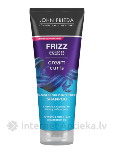 JOHN FRIEDA Frizz Ease Dream Curls šampūns, 250 ml | internetaptieka.lv