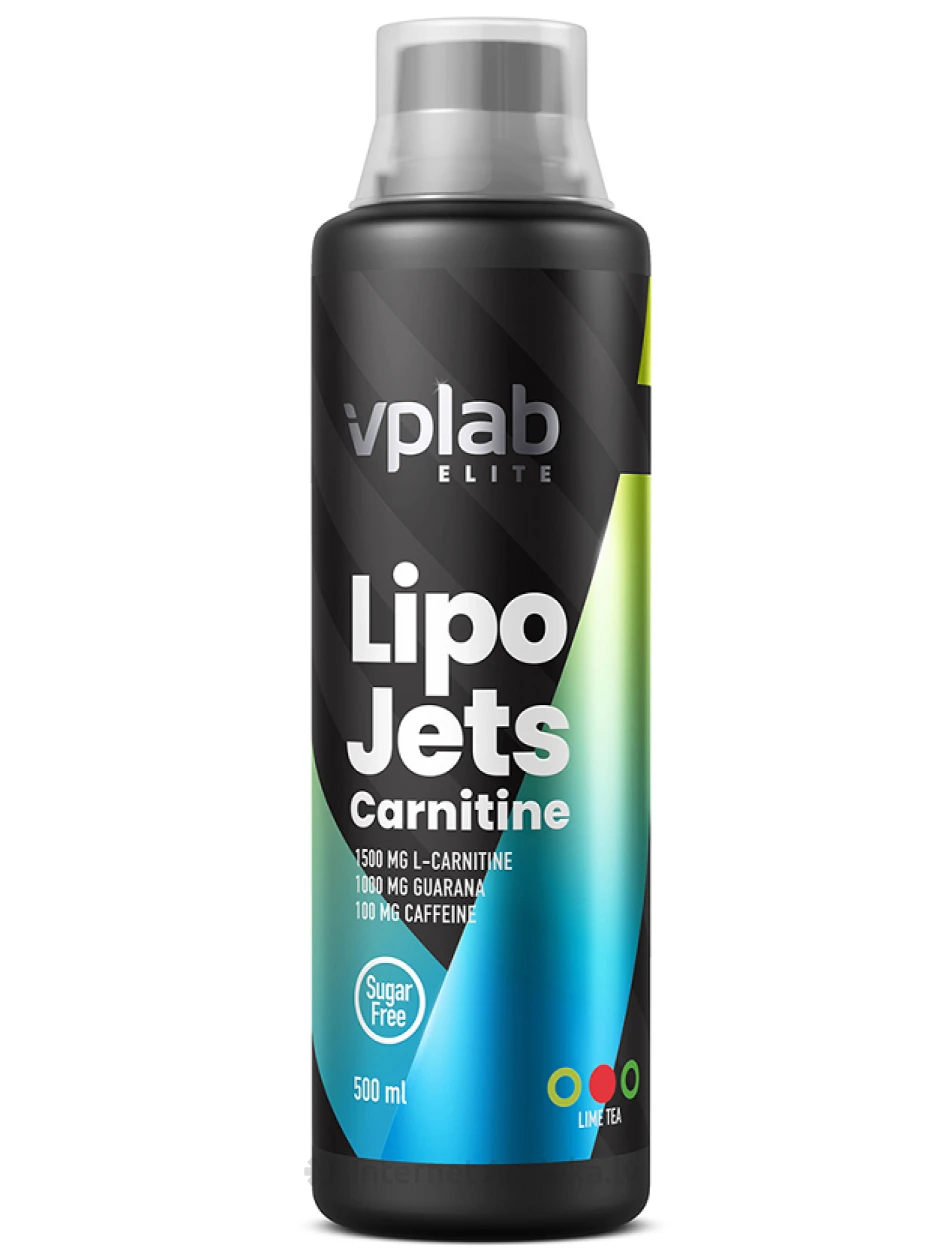 VPLab LipoJets Carnitine Ar laima tējas garšu, 500 ml | internetaptieka.lv