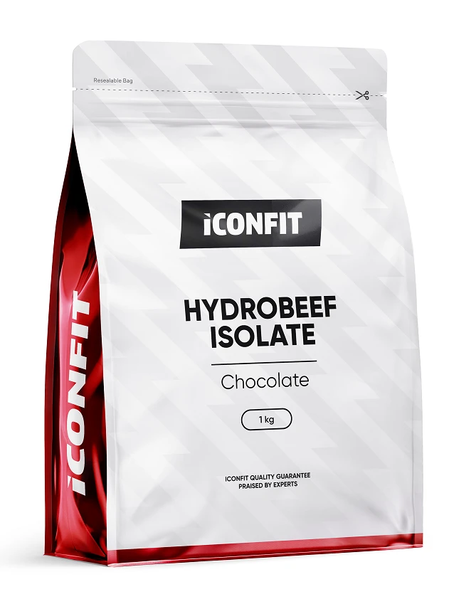 Latvia product data sample: ICONFIT HydroBEEF+ izolāts ar šokolādes garšu, 1 kg