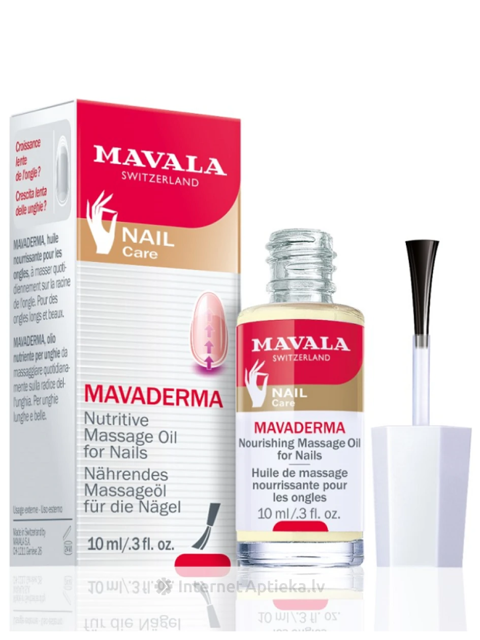 MAVALA Mavaderma toitev massaažiõli küüntele, 10 ml | internetaptieka.lv