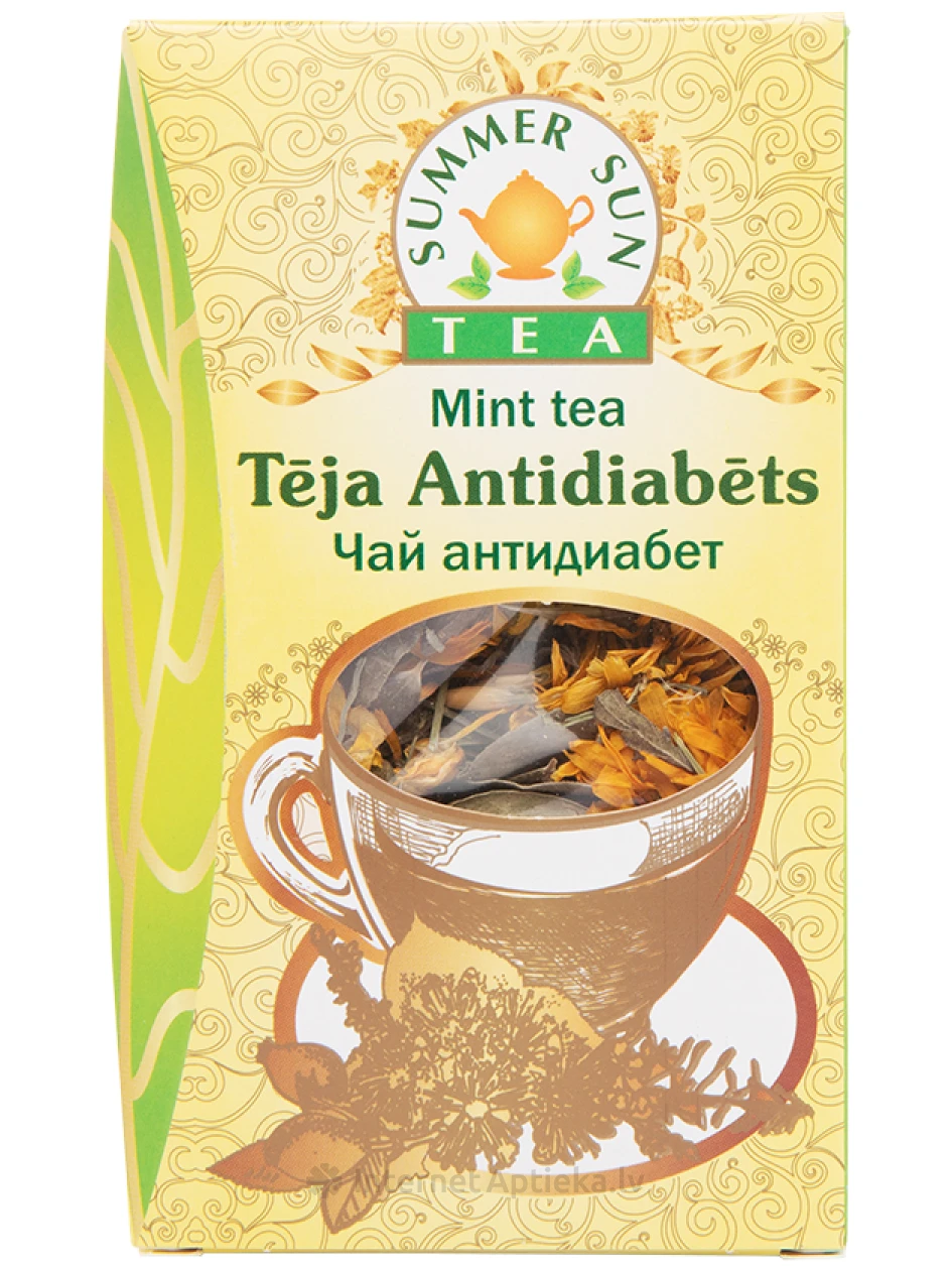 Summer sun tea, Tēja Antidiabēts, 50 g | internetaptieka.lv