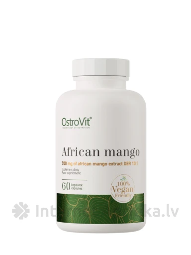 OstroVit African Mango VEGE kapsulas, 60 gb. | internetaptieka.lv