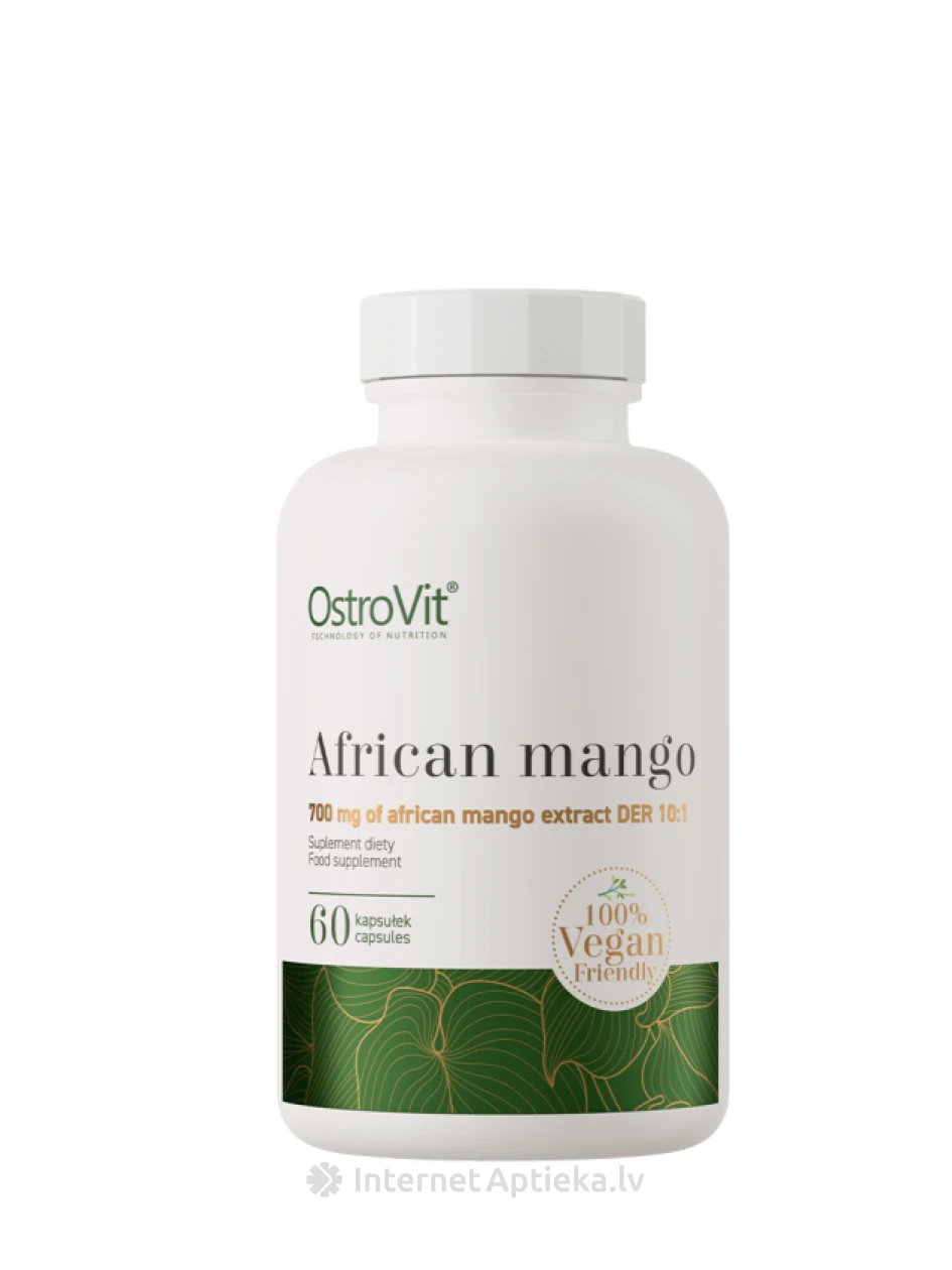 OstroVit African Mango VEGE kapsulas, 60 gb. | internetaptieka.lv