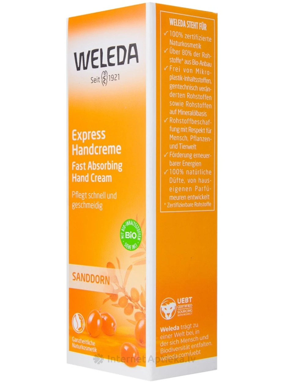 Weleda roku krēms ar smiltsērkšķiem ikdienas lietošanai, 50 ml | internetaptieka.lv