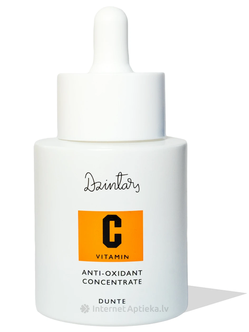 Dzintars Antioksidantu koncentrāts Dunte, 30 ml | internetaptieka.lv