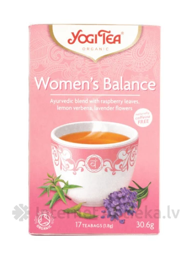 Tēja Yogi Womens Balance, 30.6 g | internetaptieka.lv