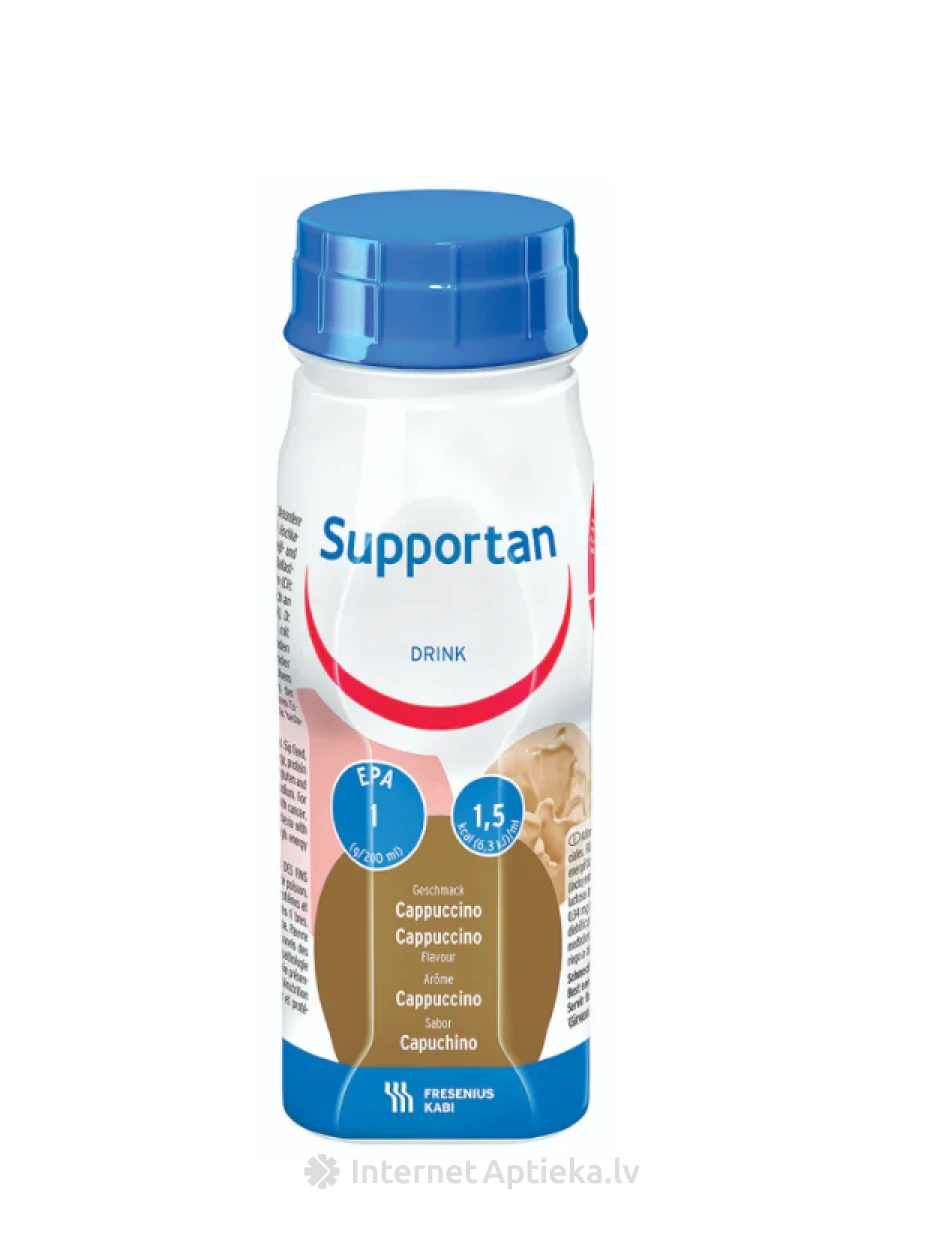 Supportan jook Cappuccino, 4*200 ml | internetaptieka.lv