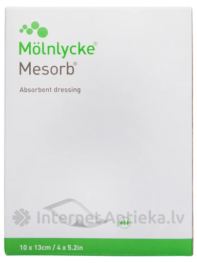 Mesorb Стерильные повязки 10 х 13 см, 50 шт. | internetaptieka.lv