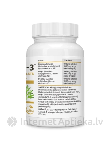 PARAZIGON-3™ tabletid, 60 tk. | internetaptieka.lv