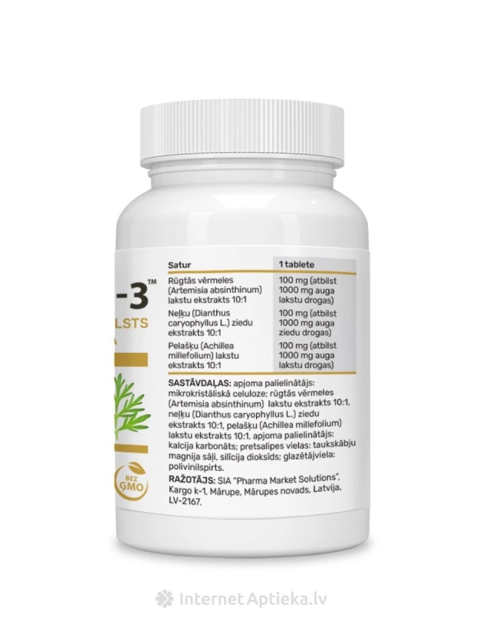 PARAZIGON-3™ tabletid, 60 tk. | internetaptieka.lv