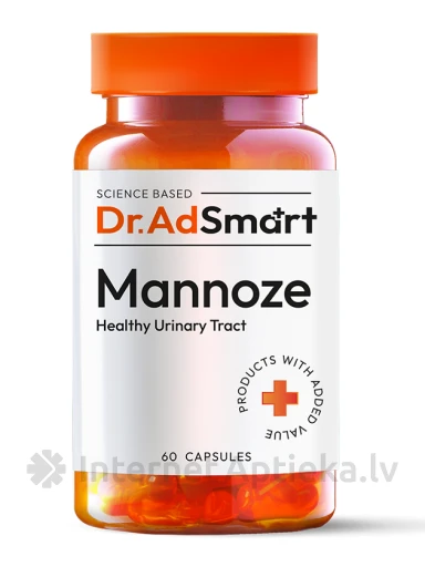 Dr. AD Smart Mannoze kapsulas, 60 gb. | internetaptieka.lv