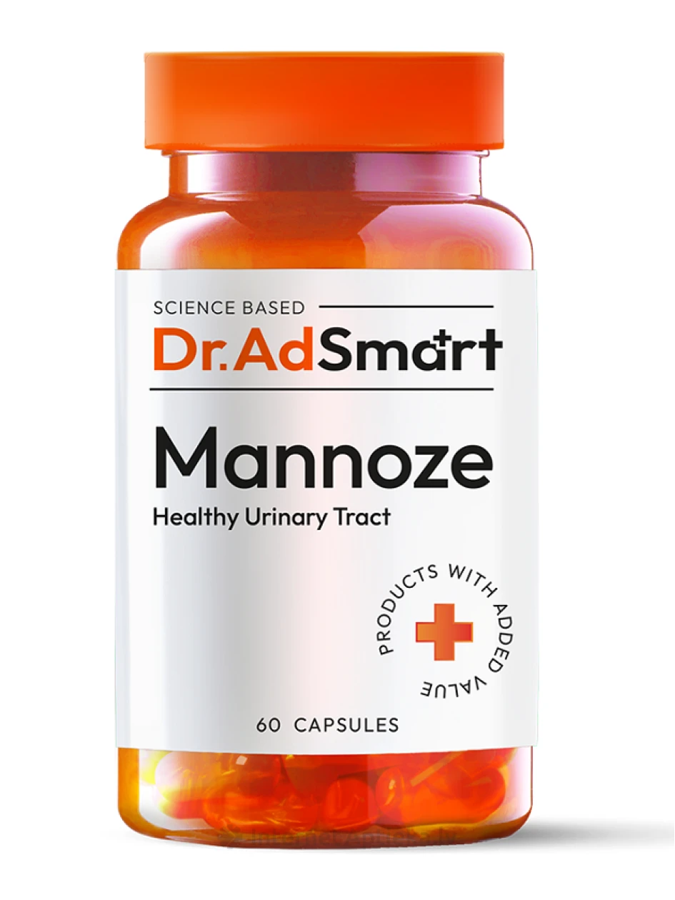 Dr. AD Smart Mannoze kapsulas, 60 gb. | internetaptieka.lv