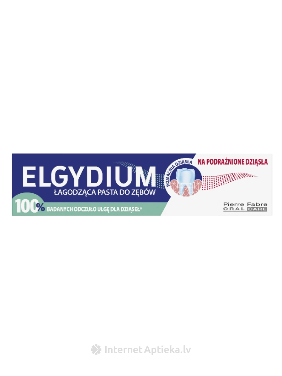 Elgydium Раздраженные Дёсны зубная паста, 75 мл | internetaptieka.lv