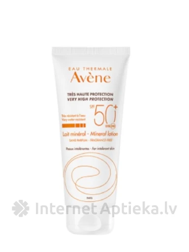Avene SUN minerālu losjons SPF50+, 100 ml | internetaptieka.lv
