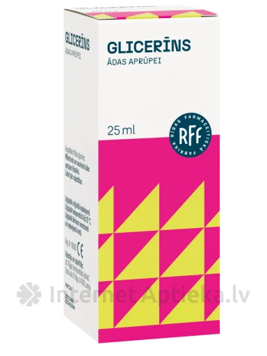 Глицерин, 25 мл | internetaptieka.lv