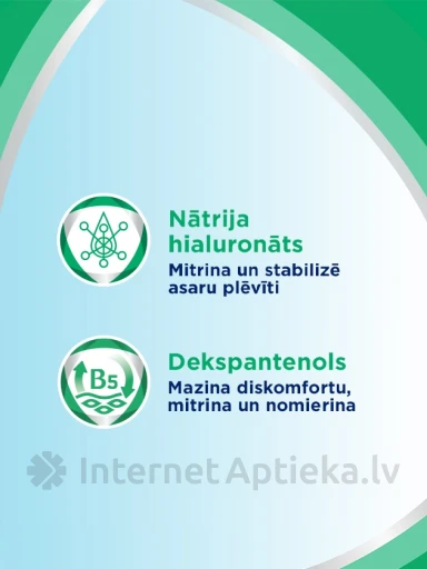 Bepanthen Eye глазные капли, 0.5 мл x 20 шт. | internetaptieka.lv