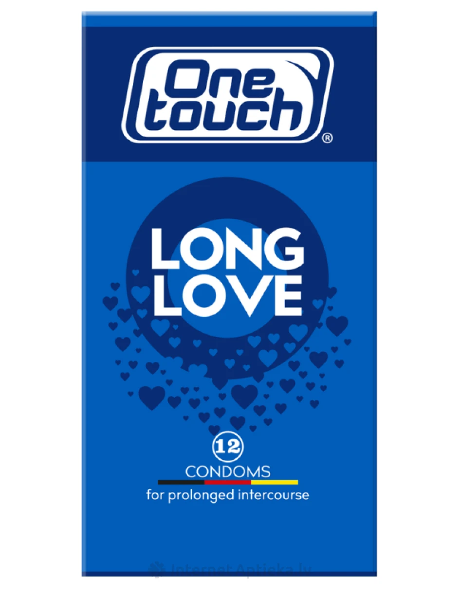 One Touch Long love презервативы, 12 шт. | internetaptieka.lv